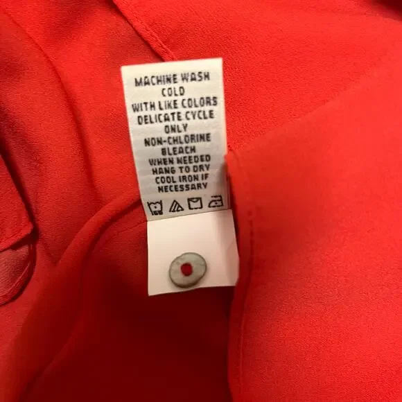 Max Studio Boho Medallion Print Sleeveless Blouse Red Tank Top L Resort Summer - Picture 8 of 10